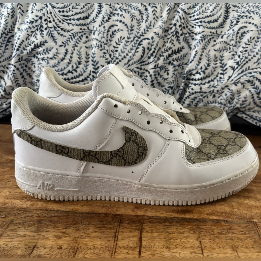 Custom Gucci Nike Air-Force Size 11